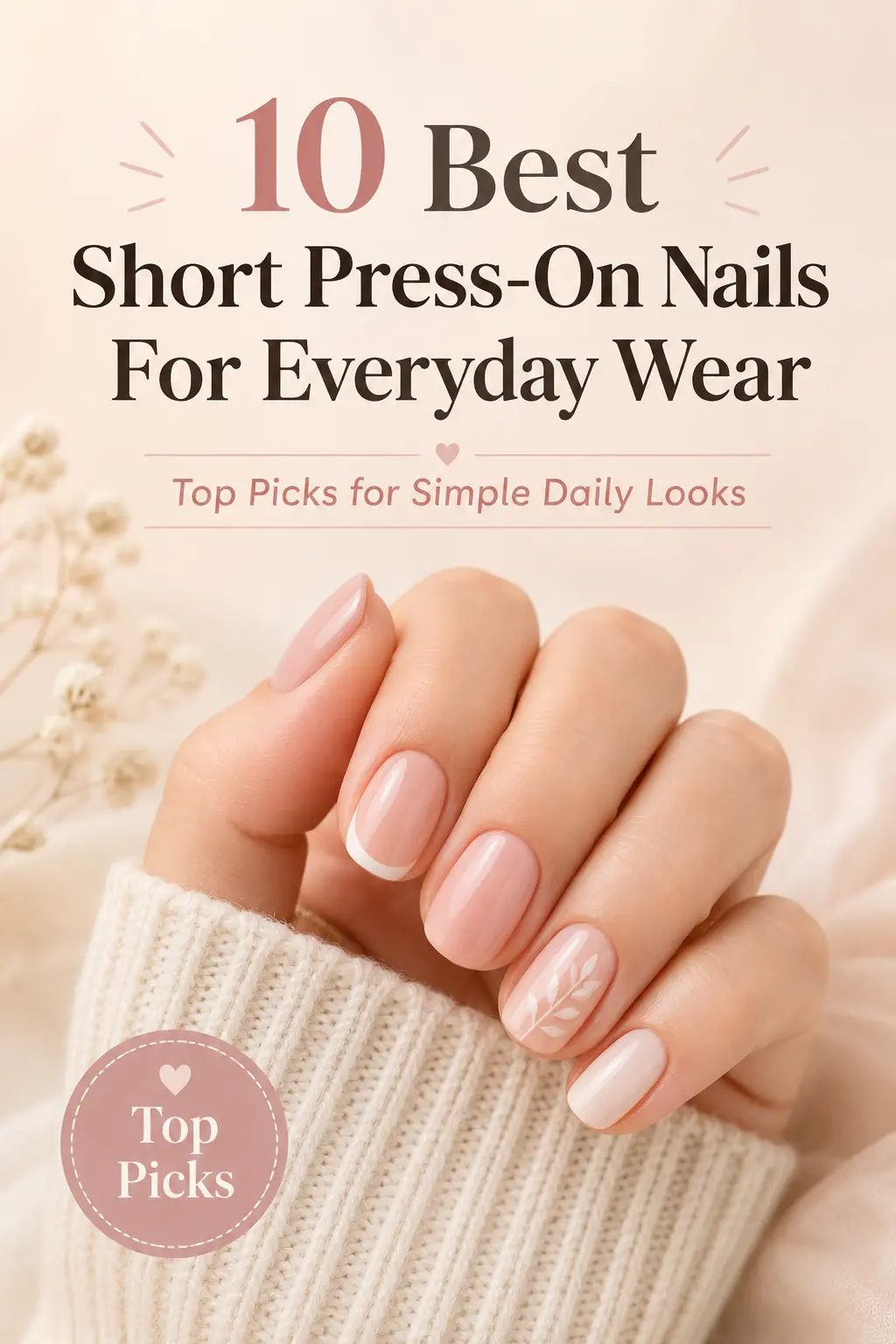 10 Best Short Press-On Nails For Everyday Wear: Top Picks