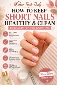 10 Short Nail Care Tips: How to Keep Short Nails Healthy and Clean
