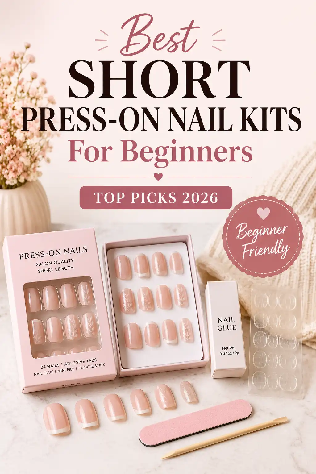 short press-on nail kits