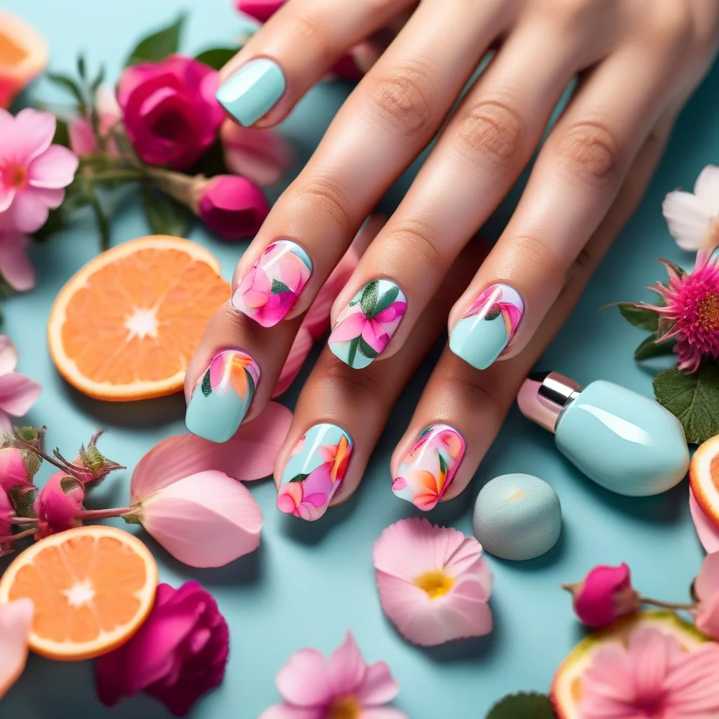 DIY Summer Nail Art Ideas