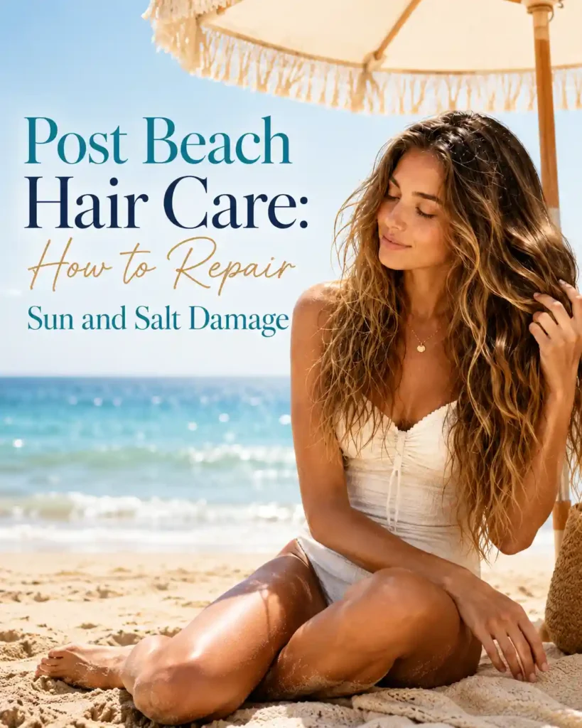Post Beach Hair Care: How to Repair Sun and Salt Damage