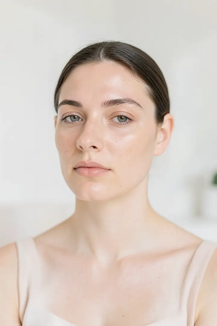 targeted toning and exfoliation strategy in a clean beauty editorial